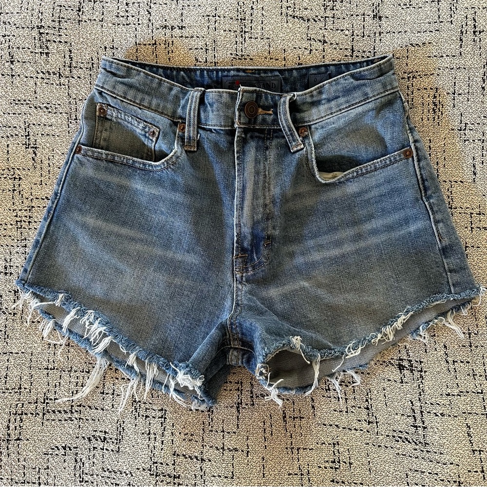 Lucky Pins Denim Shorts